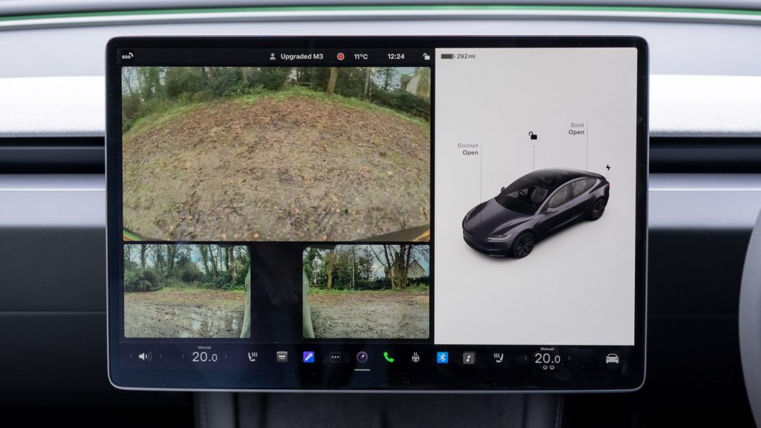 New Tesla Model 3 cameras