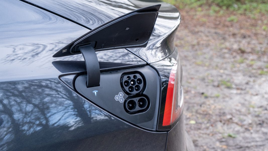 New Tesla Model 3 charging speed