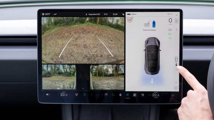New Tesla Model 3 drive selector