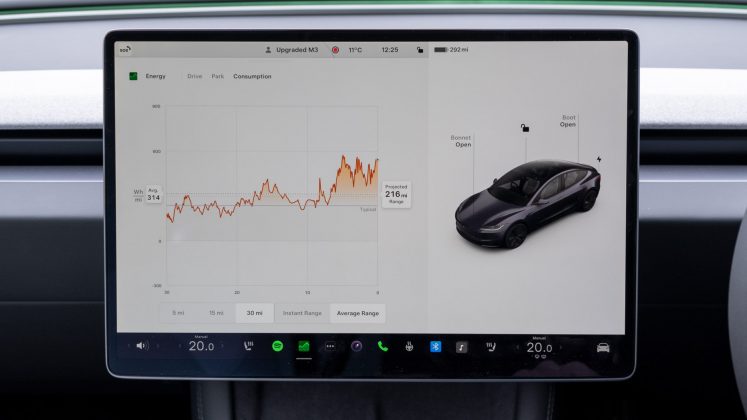 New Tesla Model 3 range estimate