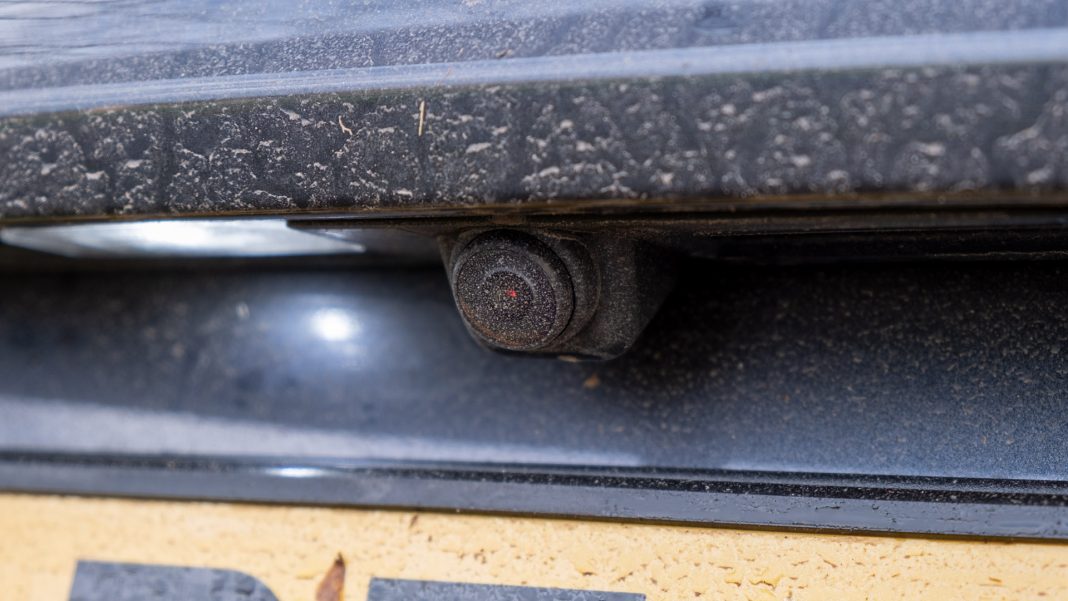 New Tesla Model 3 rear camera