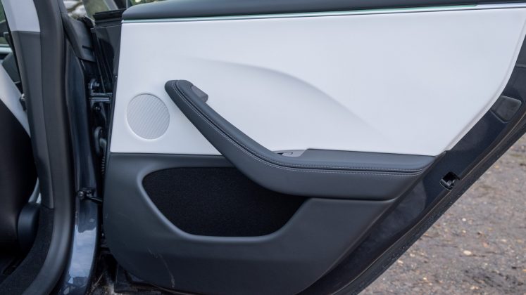 New Tesla Model 3 rear door