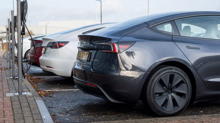 New Tesla Model 3 rear new vs old