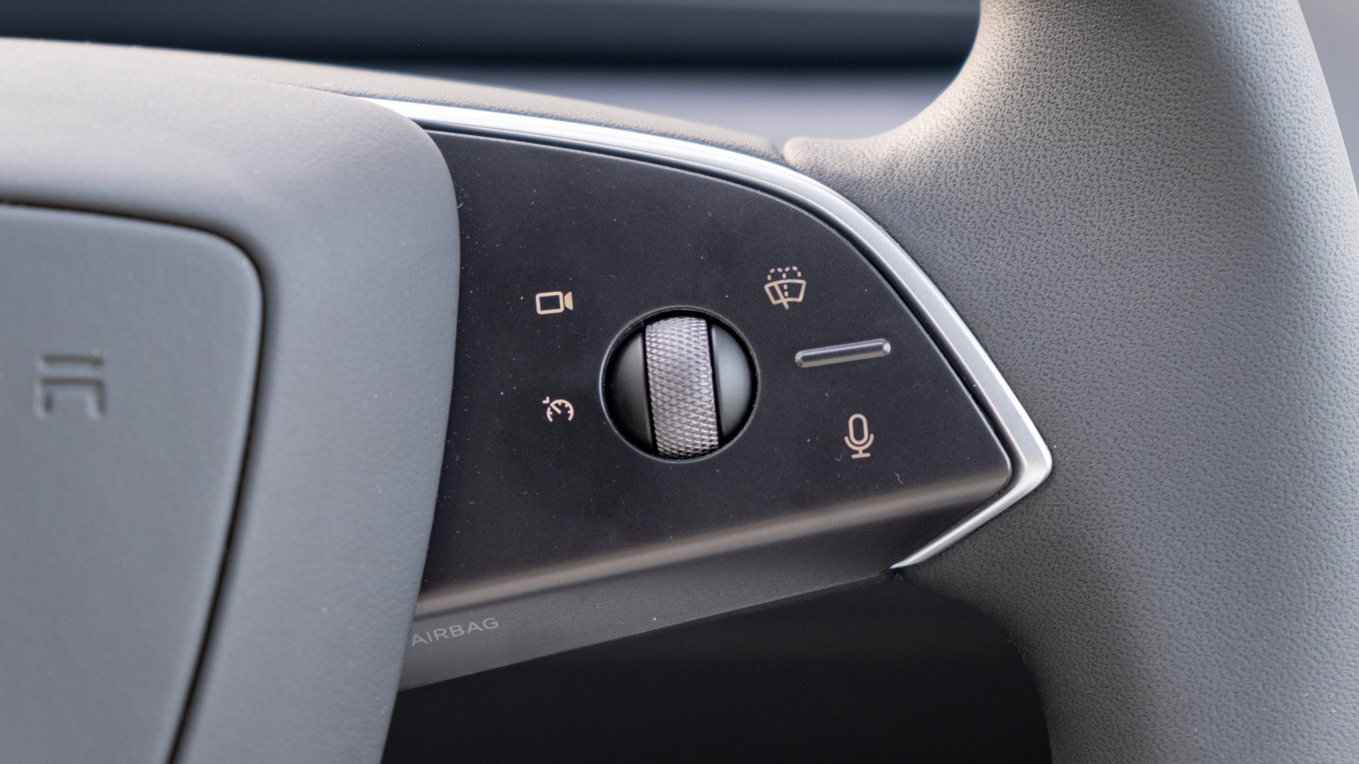 New Tesla Model 3 steering buttons