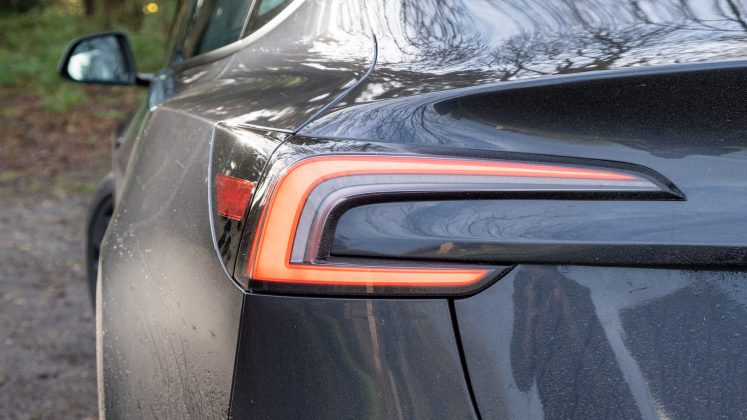 New Tesla Model 3 taillights