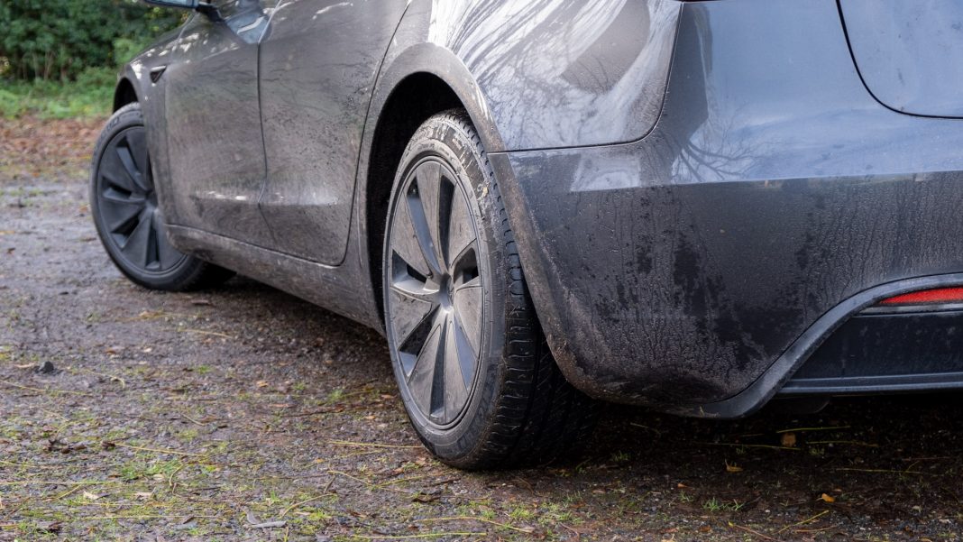 New Tesla Model 3 traction