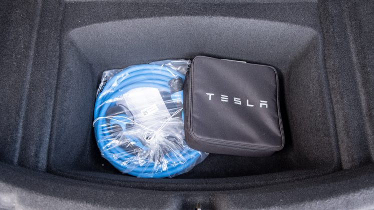 New Tesla Model 3 underfloor