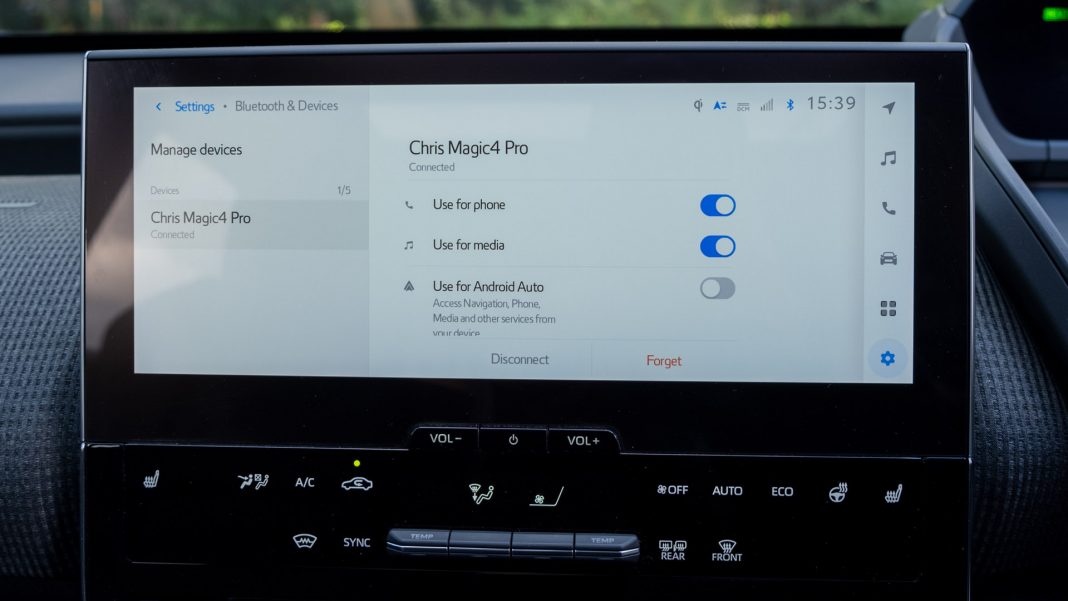 Subaru Solterra Bluetooth