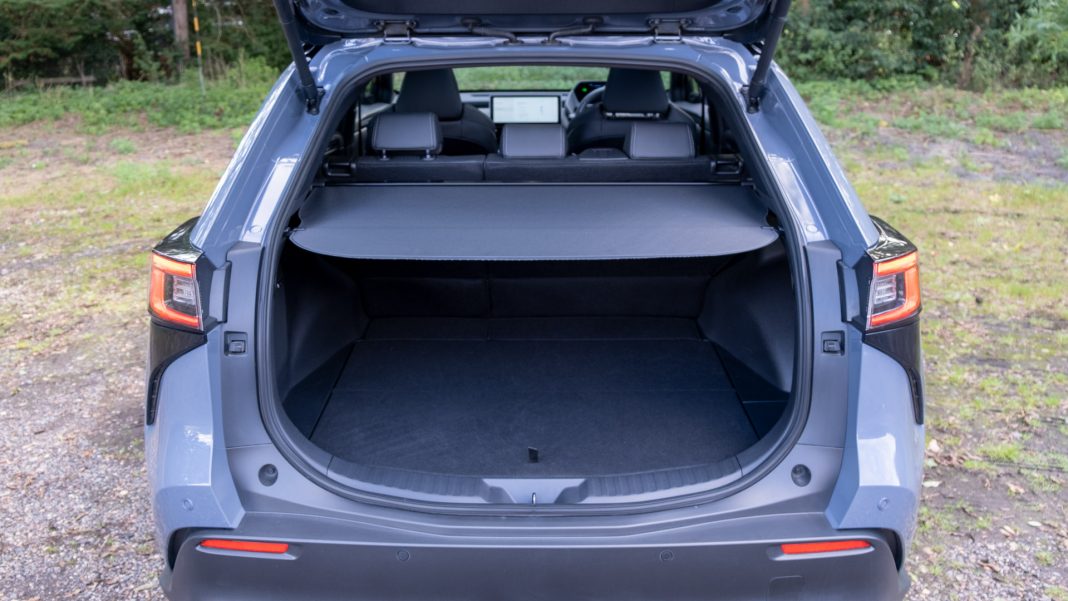 Subaru Solterra boot space