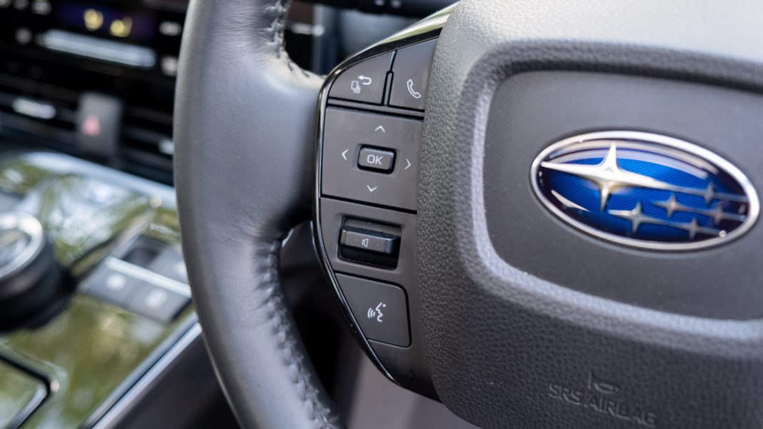 Subaru Solterra buttons
