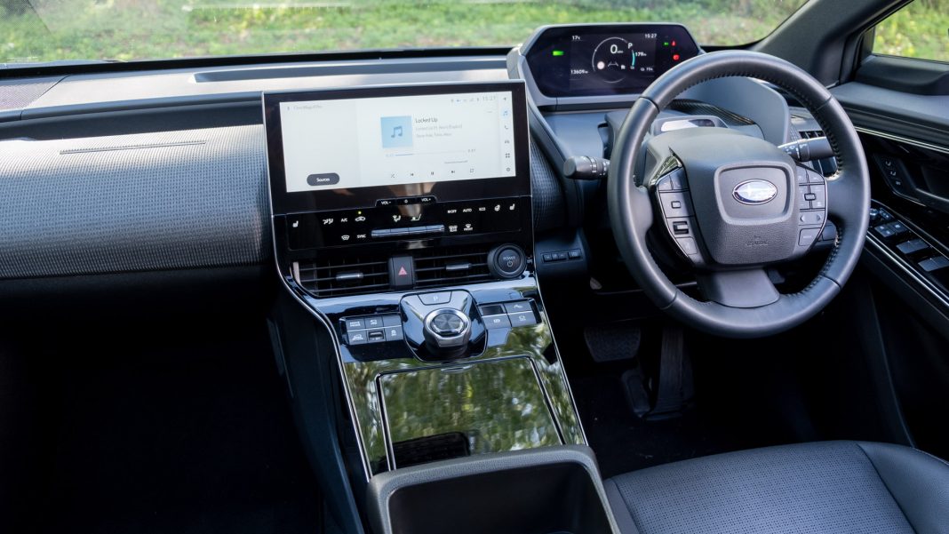 Subaru Solterra cabin