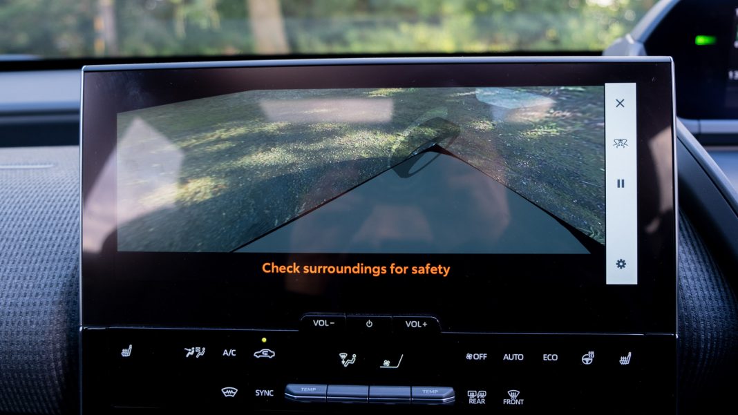 Subaru Solterra camera system