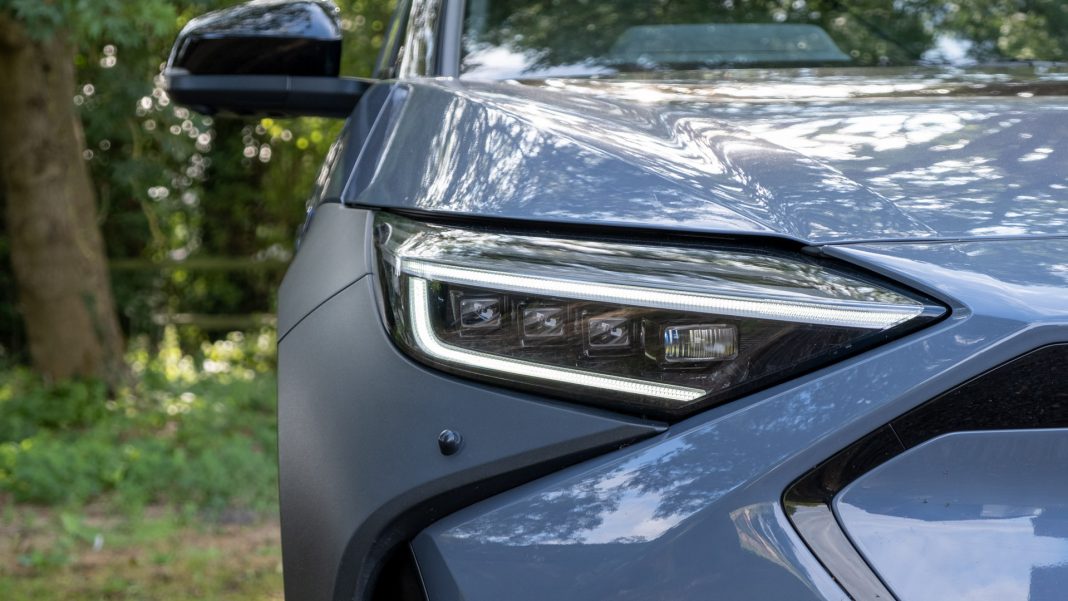 Subaru Solterra headlights