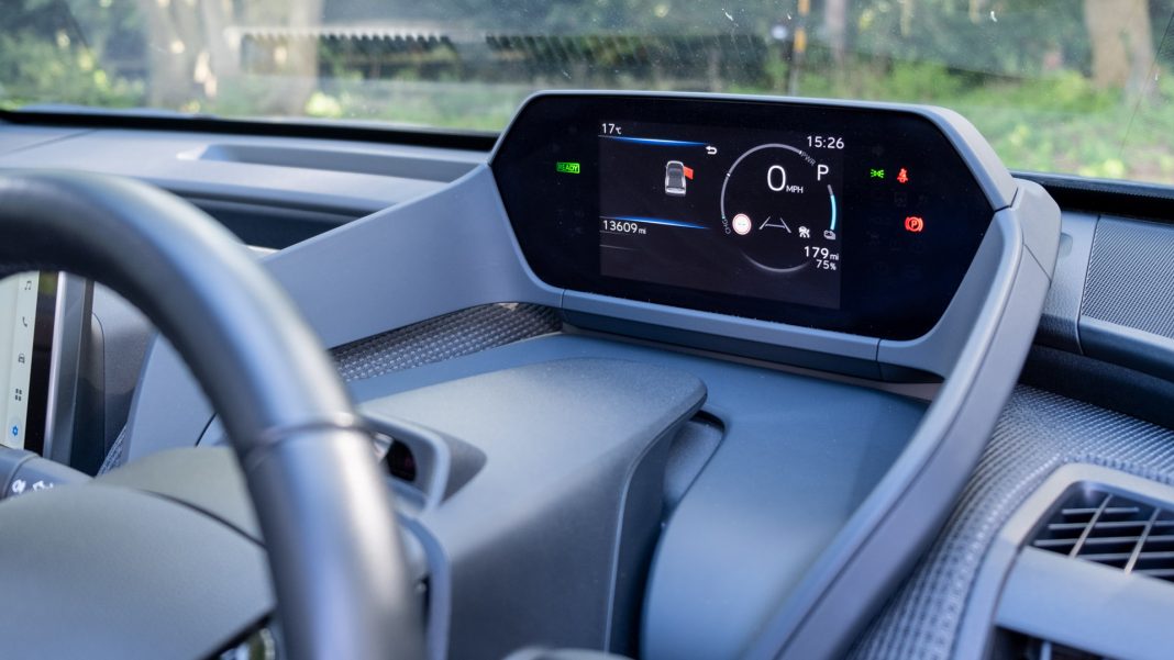 Subaru Solterra instrument cluster