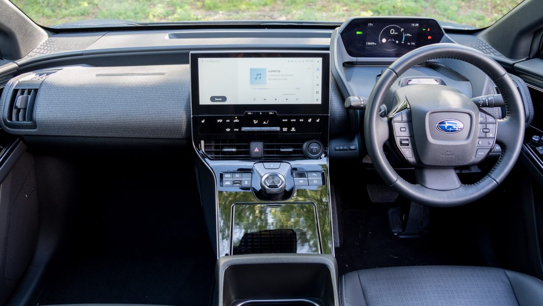 Subaru Solterra interior space