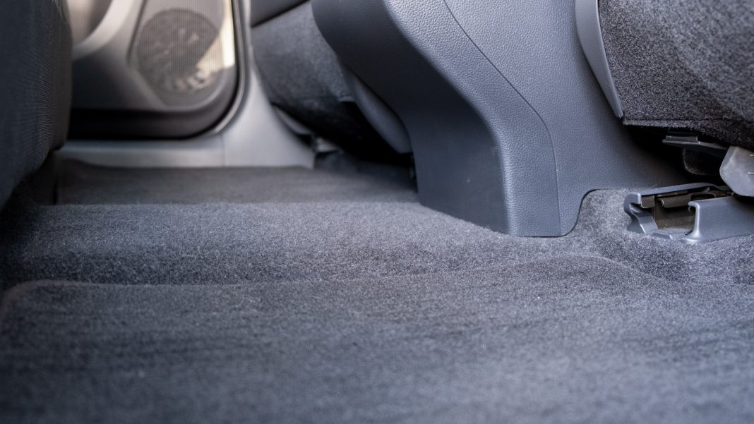 Subaru Solterra rear footwell