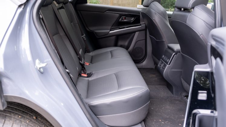 Subaru Solterra rear seat space