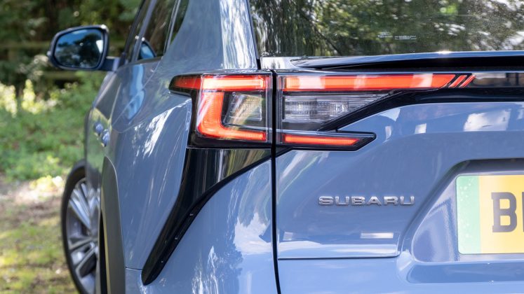 Subaru Solterra taillights