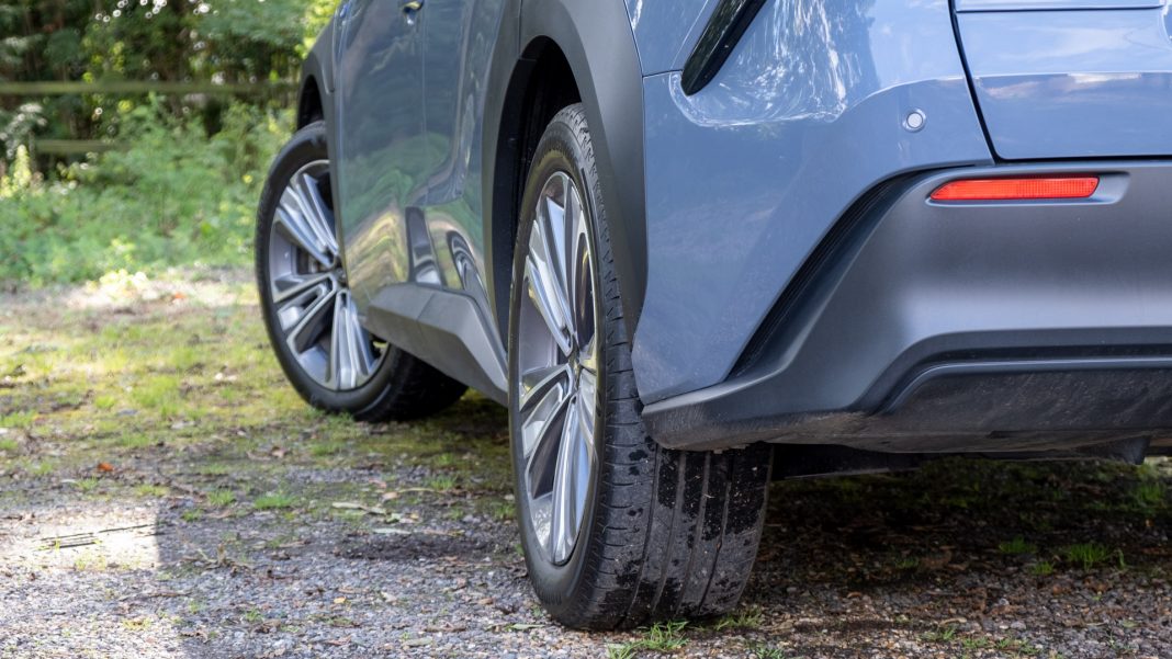 Subaru Solterra wheel arches