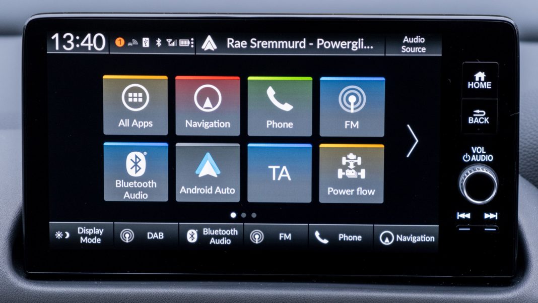Honda ZR-V infotainment