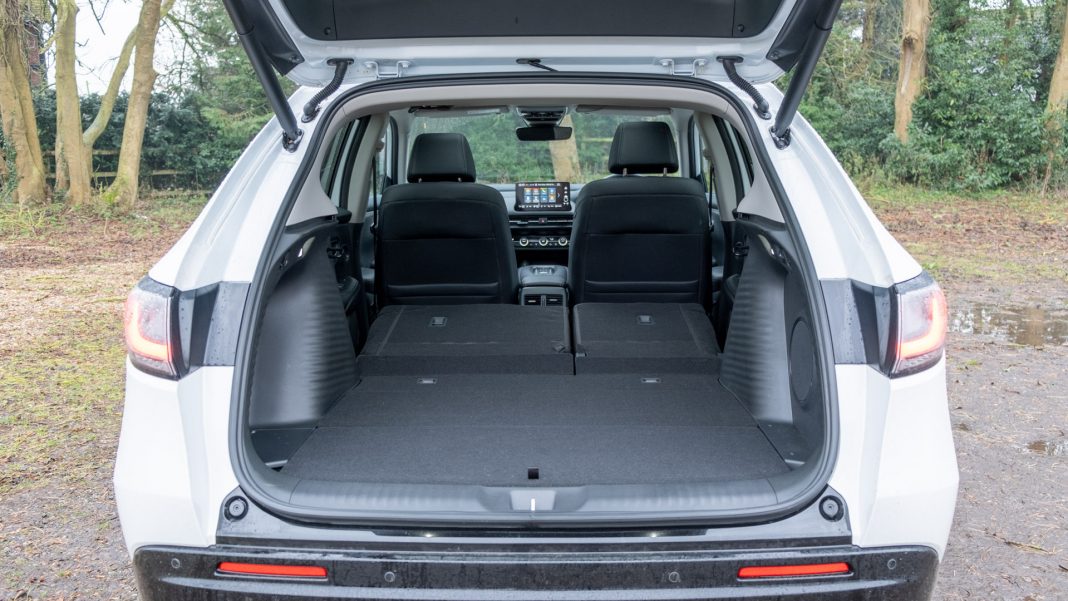 Honda ZR-V seats down