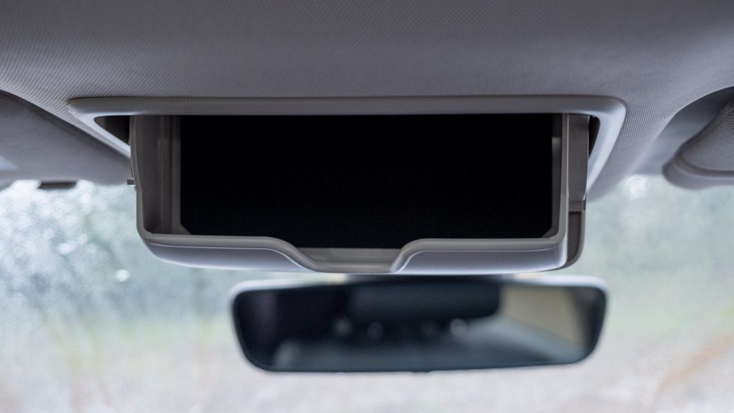 Honda ZR-V sunglass storage