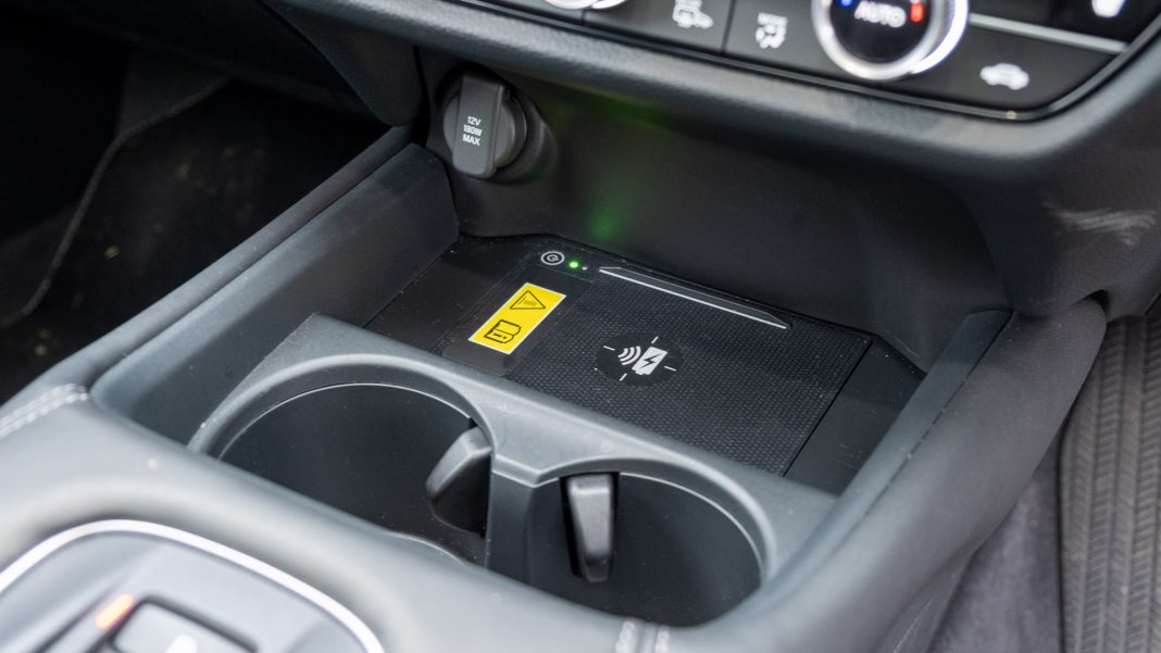 Honda ZR-V wireless charger