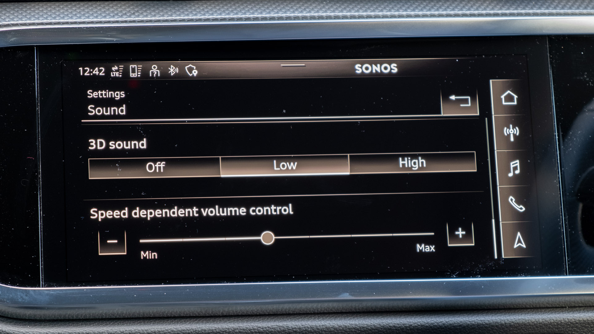 Audi Q3 TFSI e Sonos 3D
