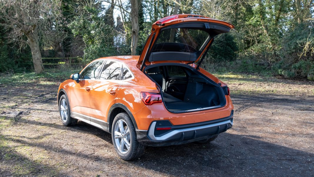 Audi Q3 TFSI e boot space