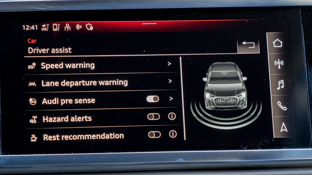 Audi Q3 TFSI e safety