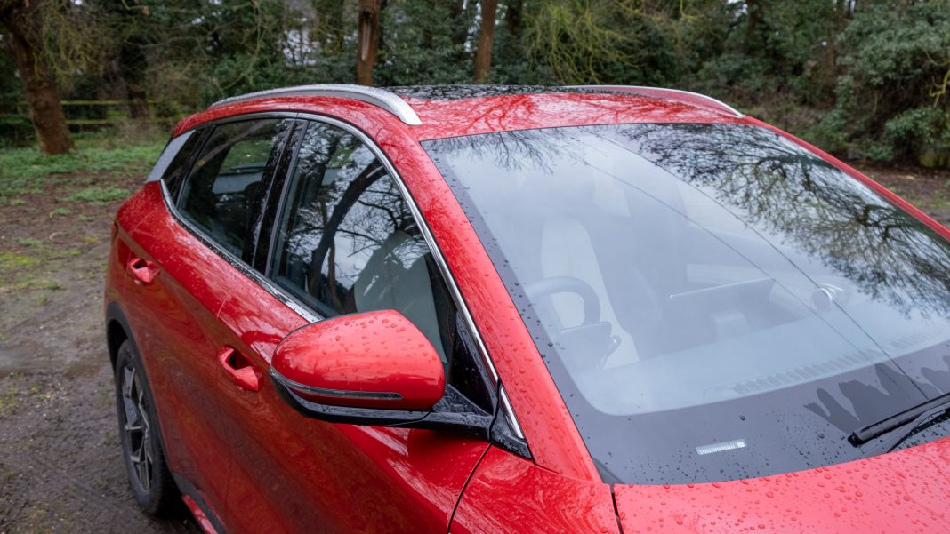 BYD Atto 3 front visibility