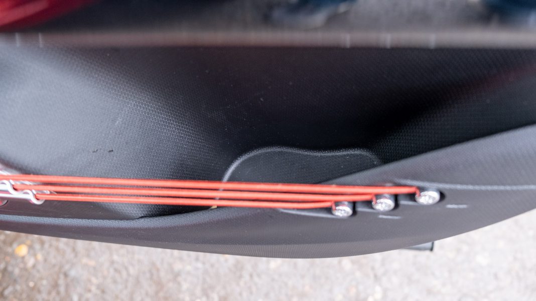 BYD Atto 3 rear door compartment