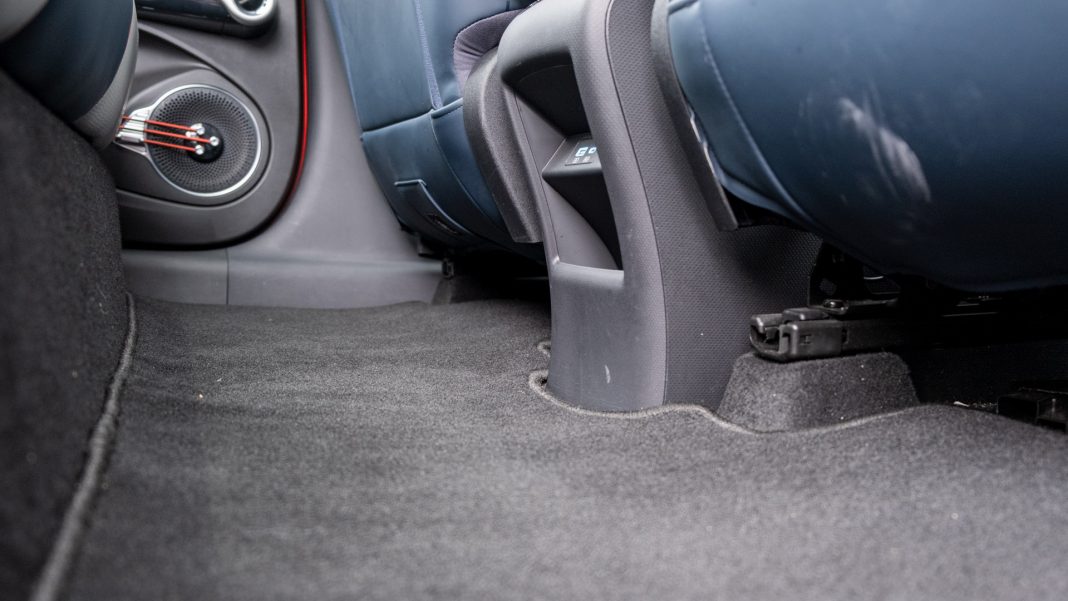 BYD Atto 3 rear footwell
