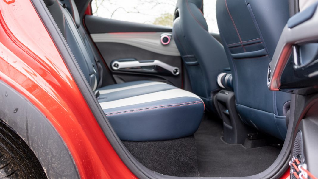 BYD Atto 3 rear seat design