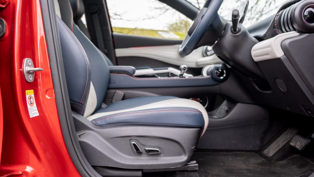 BYD Atto 3 seat controls