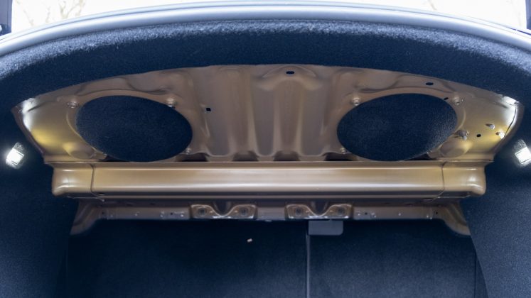Tesla Model 3 RWD boot speaker