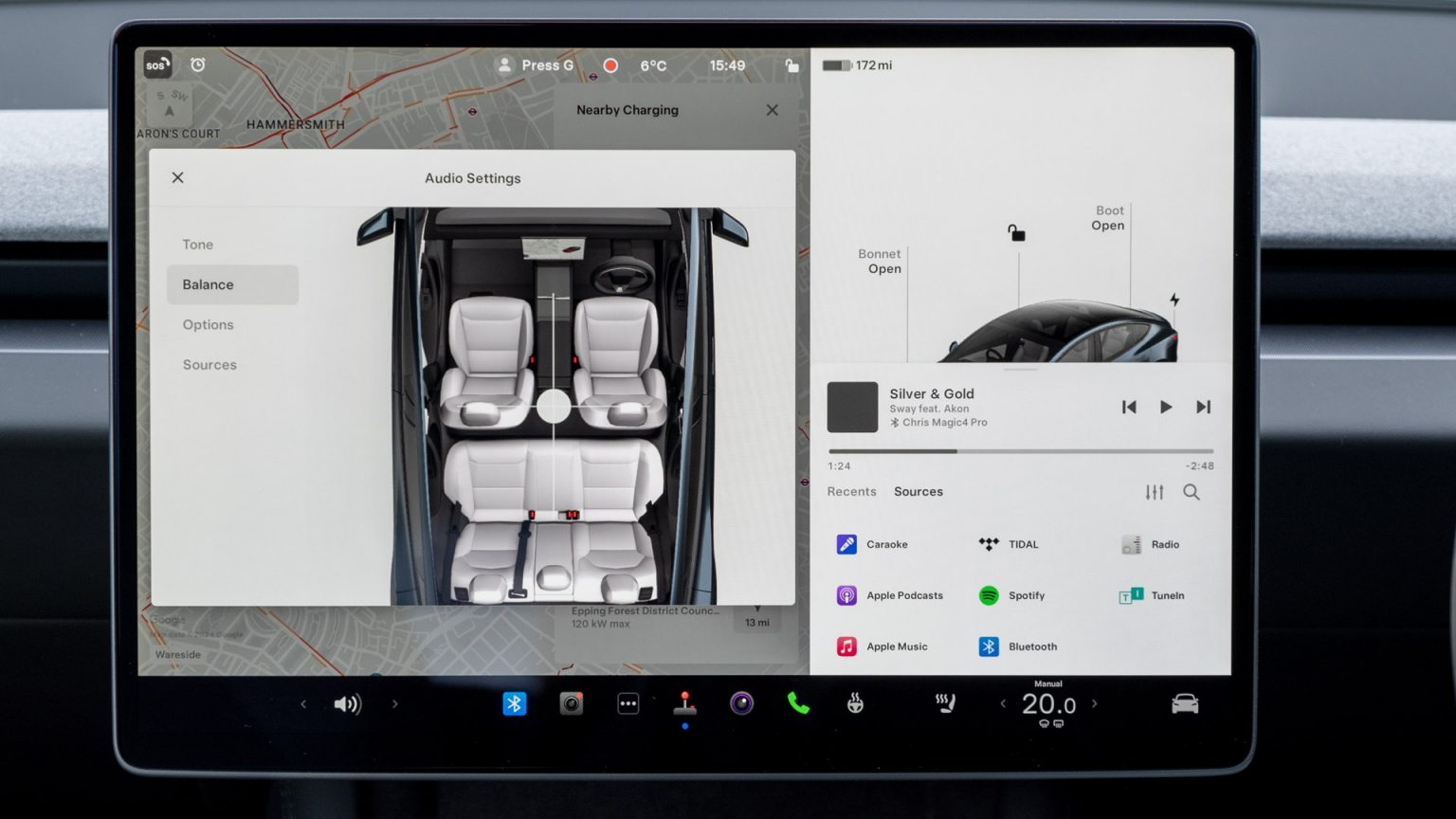 tesla model 3 standard vs long range sound system