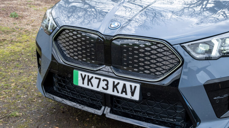 BMW iX2 front grille