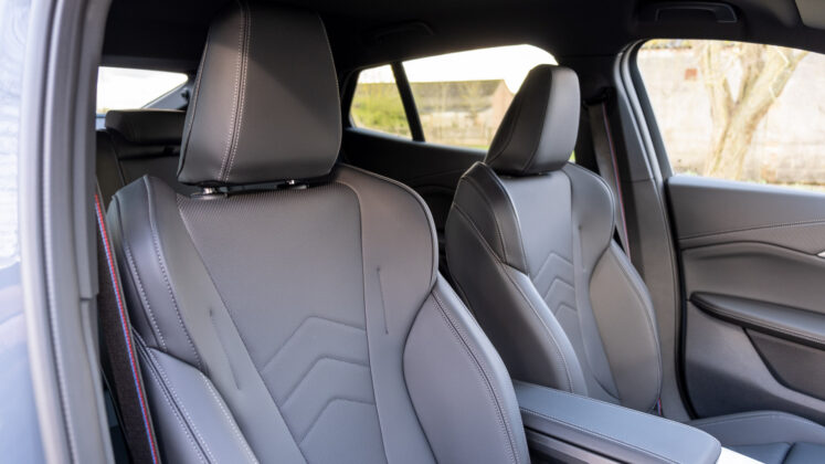 BMW iX2 front seats
