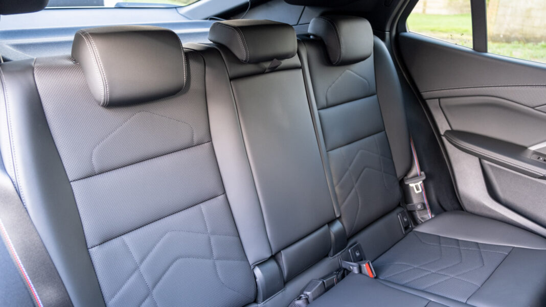 BMW iX2 rear seats