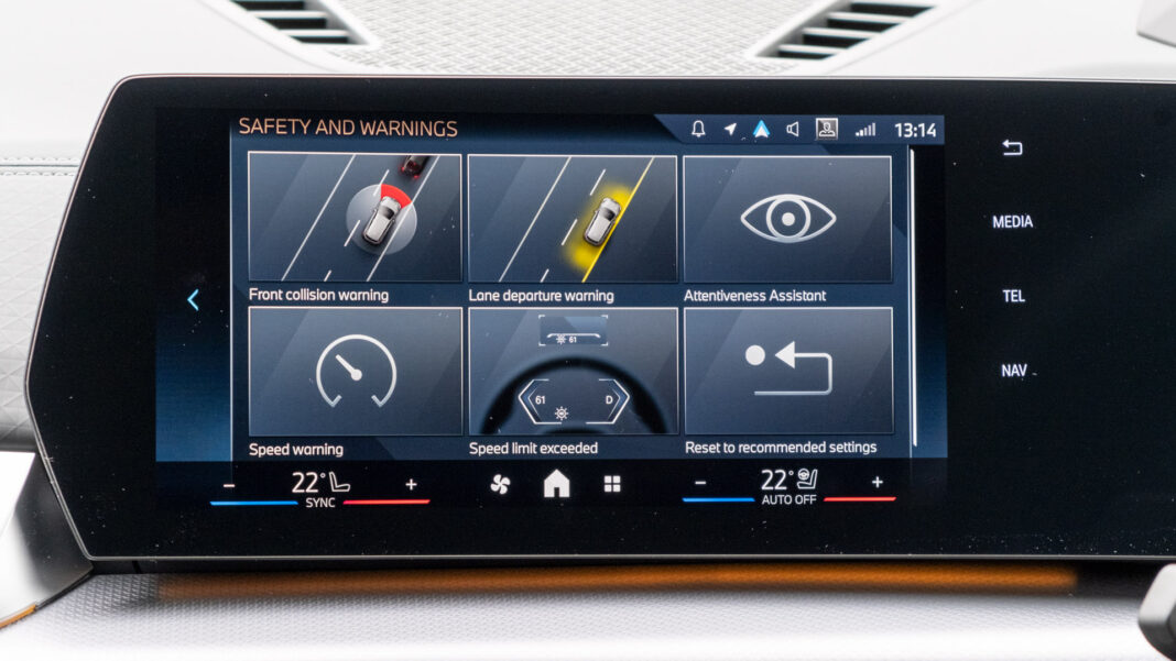 BMW iX2 safety