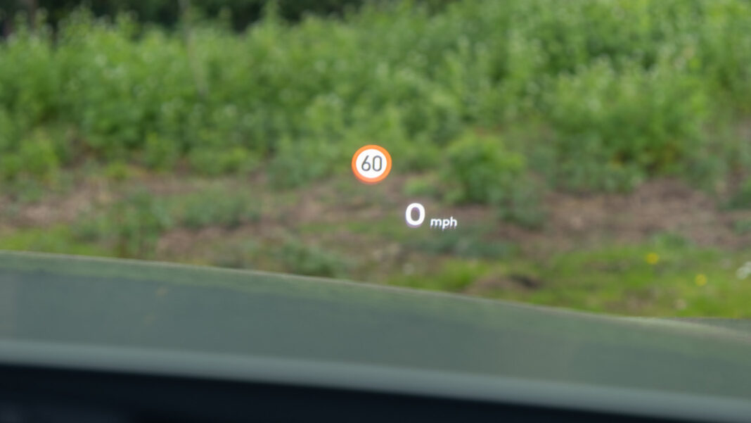 Bentley Flying Spur Hybrid HUD