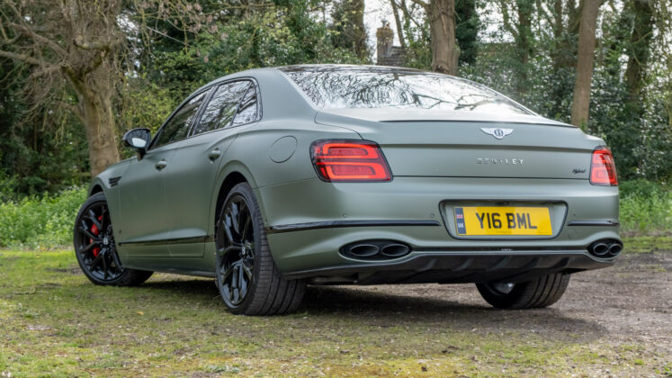 Bentley Flying Spur Hybrid back