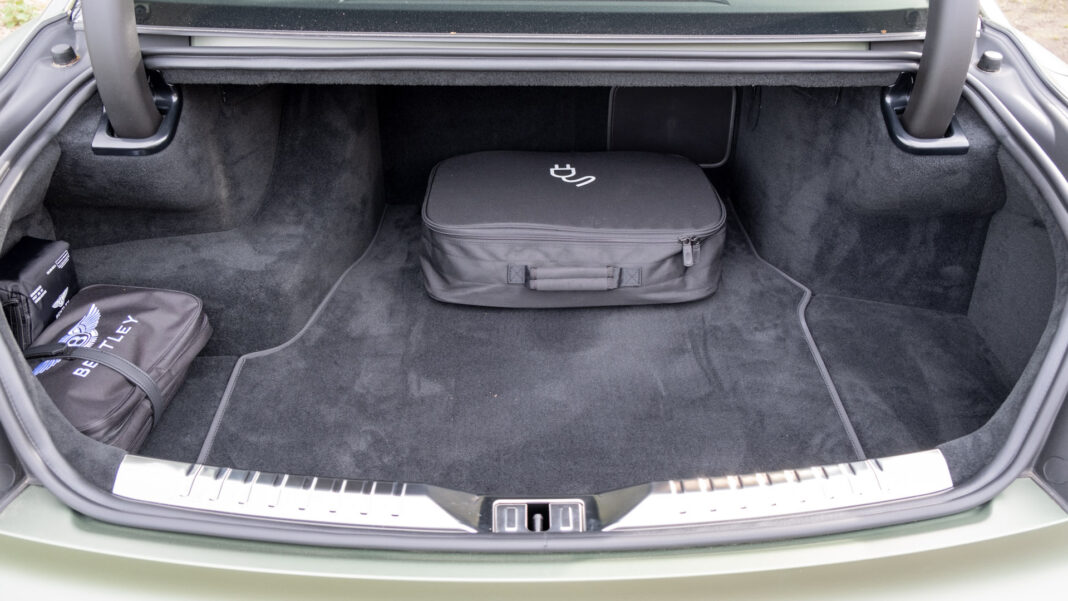 Bentley Flying Spur Hybrid boot capacity