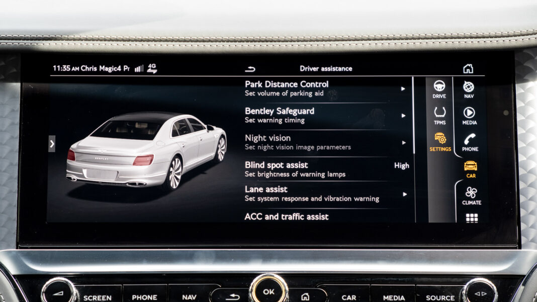 Bentley Flying Spur Hybrid safety