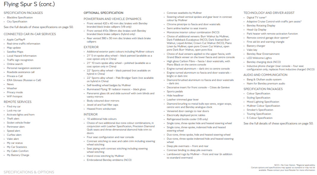 Bentley Flying Spur specs2