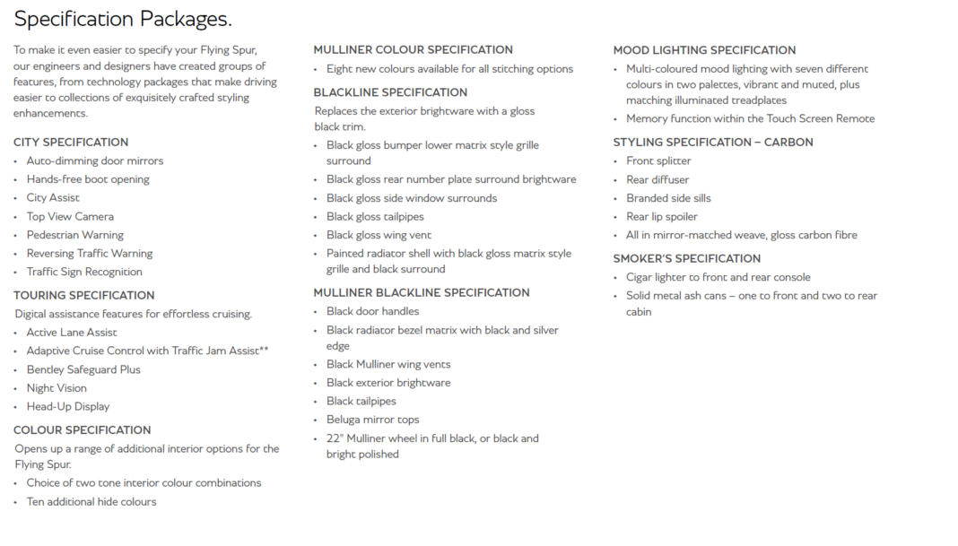 Bentley Flying Spur specs3