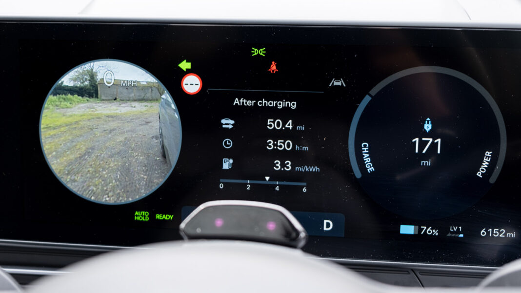 Hyundai Kona blind view monitor