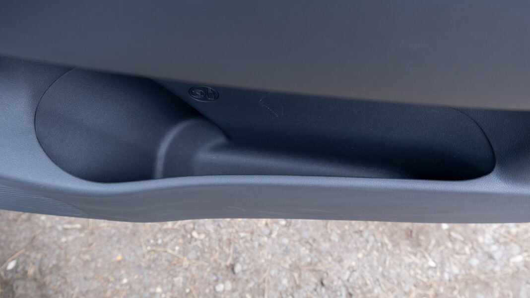 Hyundai Kona front door bins