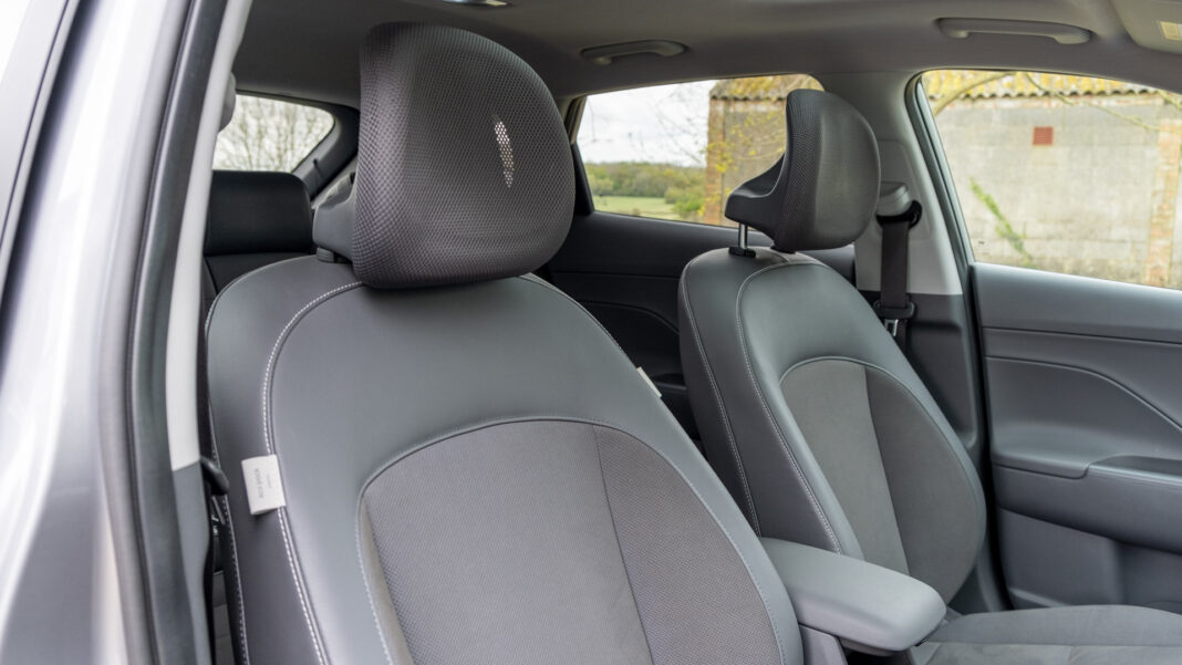 Hyundai Kona front seat